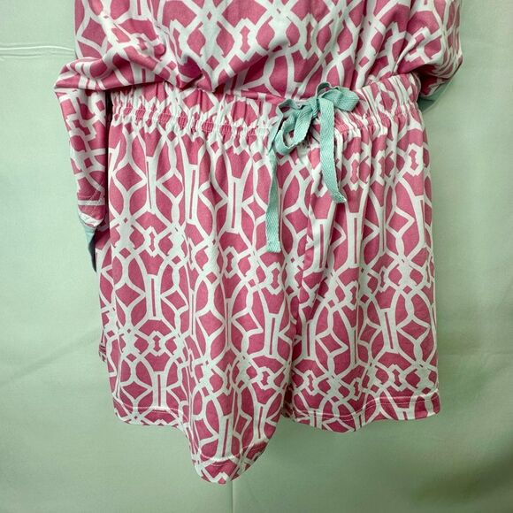 The Royal Standard Pink Geometric Women's Sleepwear Set Size M NWT - Picture 6 of 12